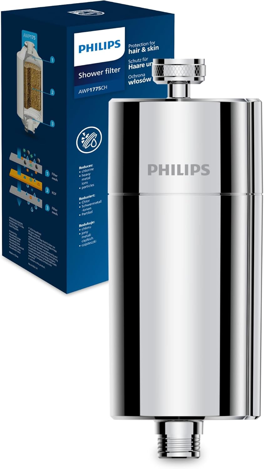 Filtro de ducha Philips Water AWP1775CH/10 cromado