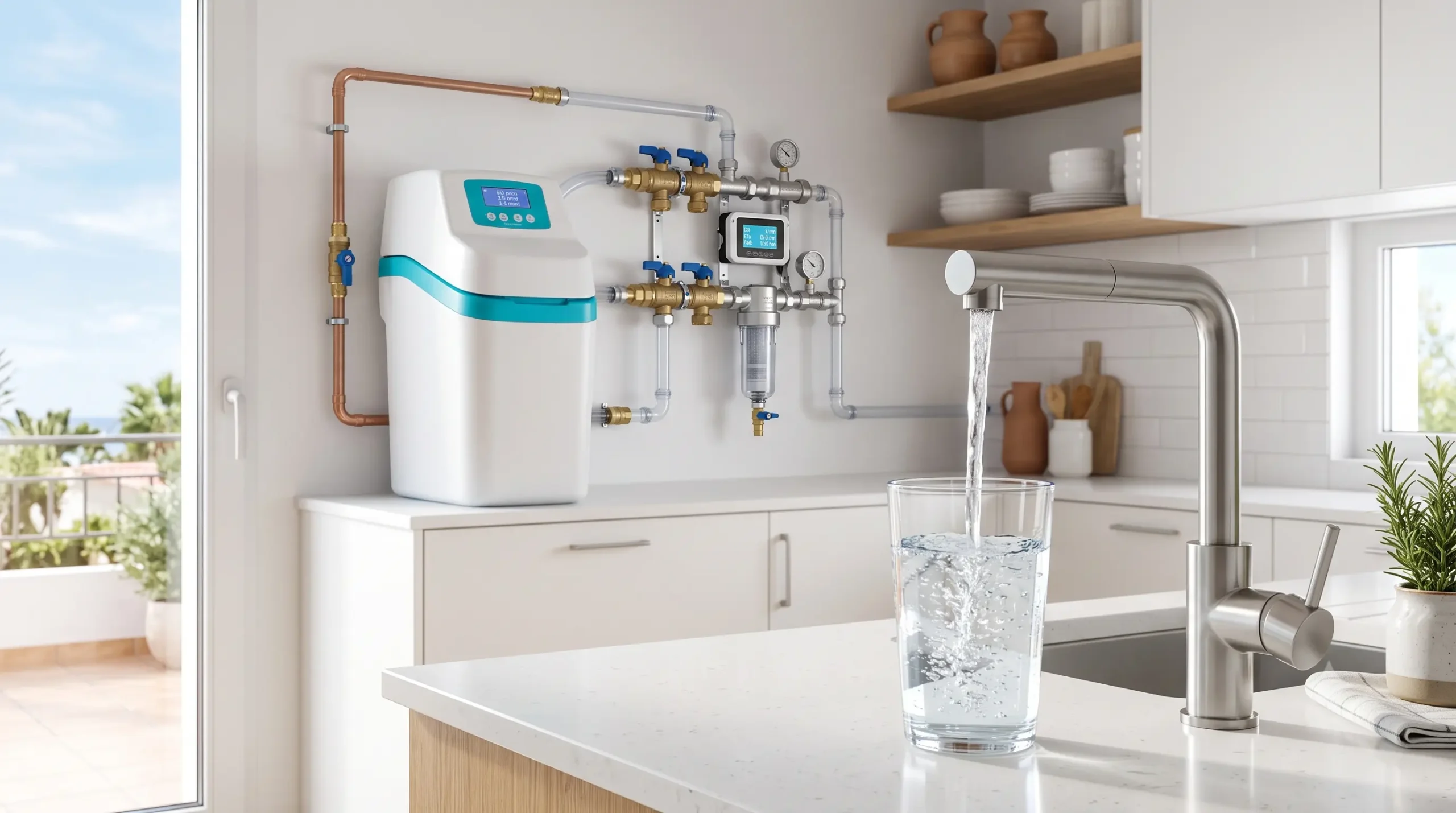 ¿Se puede beber agua descalcificada?